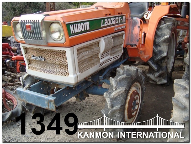 UsedJapaneseTractors.jp : KUBOTA L2002DT 4WD