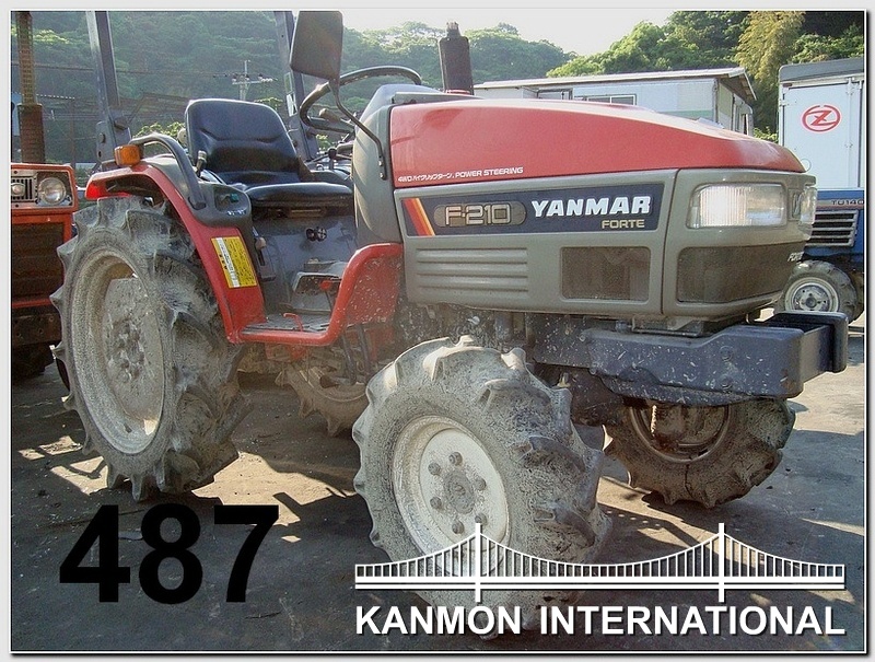 UsedJapaneseTractors.jp YANMAR F210D 4WD used japanese tractors
