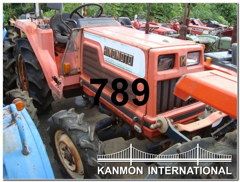 UsedJapaneseTractors.jp : HINOMOTO N249 4WD